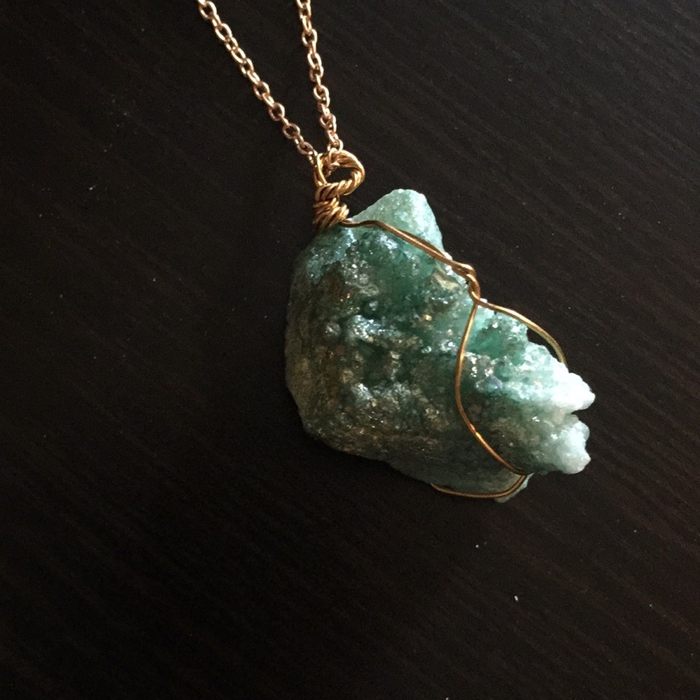 Green Druzy